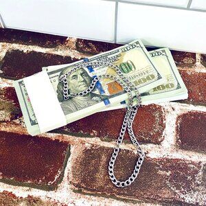 Stainless Steal Cuban Link Necklace 20 in.